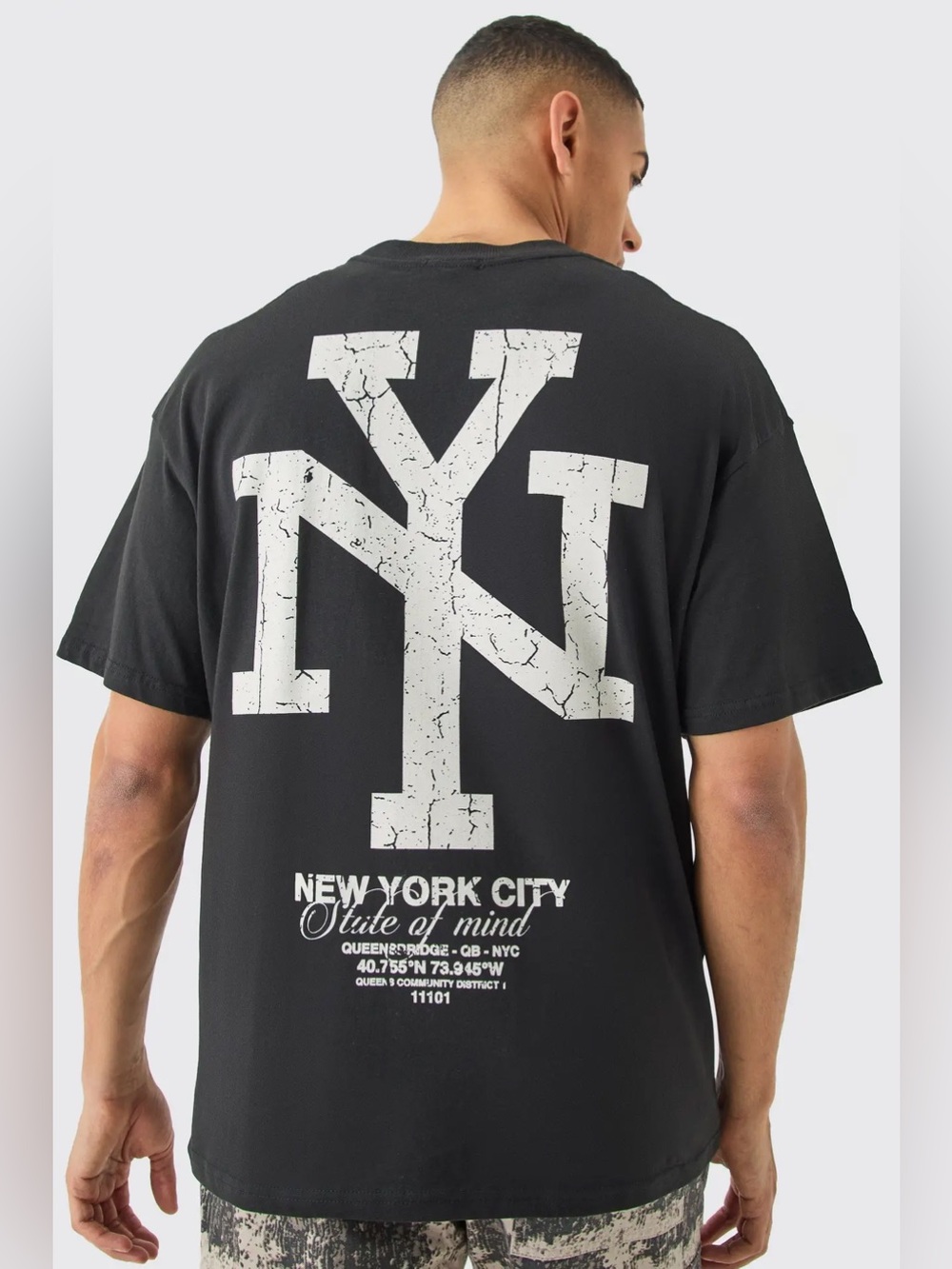 New York City Graphic Tee - Black